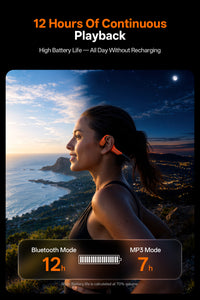 Awei Aeroswim S100 Headphones (32GB, IP68 Waterproof Swim) thumbnail