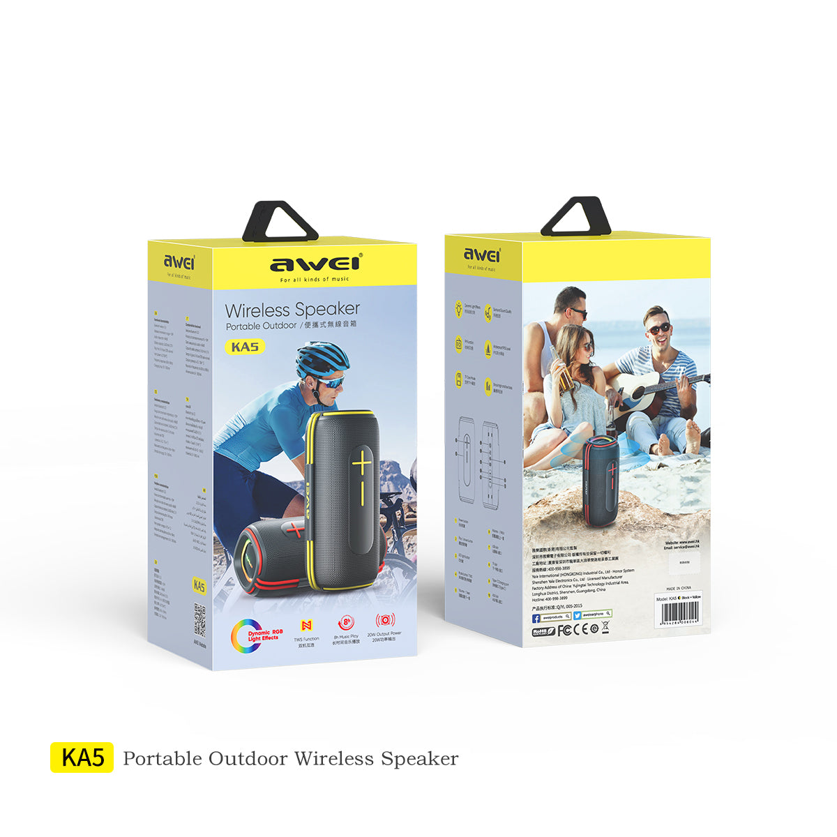 AWEI KA5 Bluetooth Sound Box Speaker