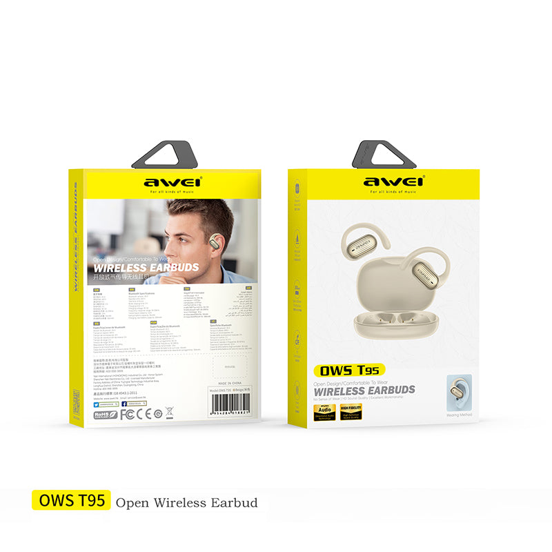AWEI T95 Open-Ear Hooks Sports Earbuds