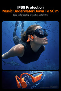 Awei Aeroswim S100 Headphones (32GB, IP68 Waterproof Swim) thumbnail