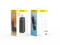 Awei KA66 Speaker (Outdoor Portable,Dual-Driver Surround Sound)