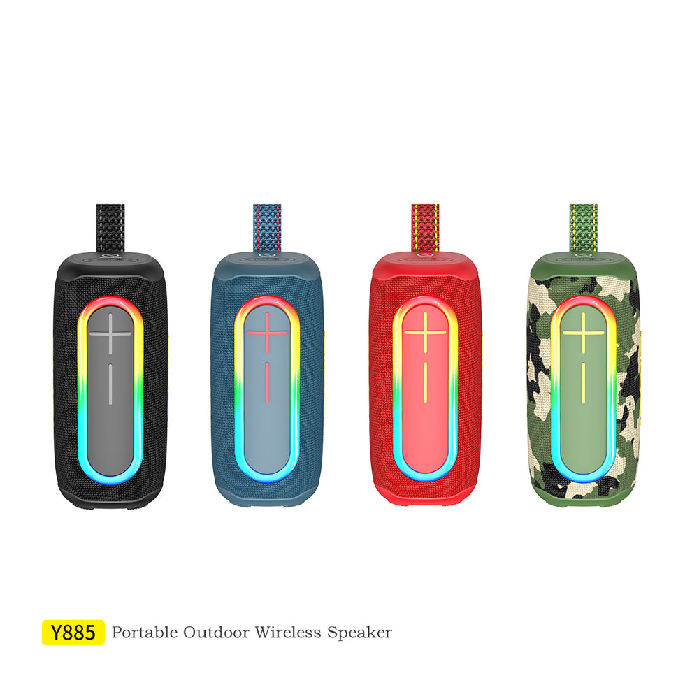 AWEI Y885 Speaker (Outdoor Indoor Subwoofer,RGB Rhythm)